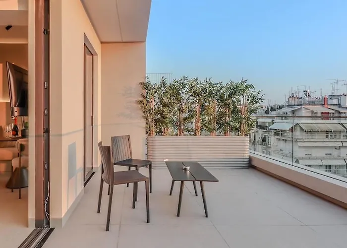 아파트 Luxury Penthouse 1br *