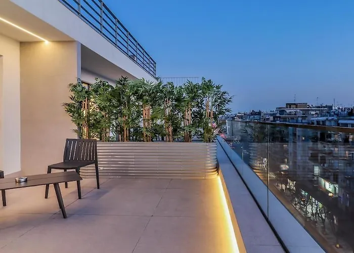 Luxury Penthouse 1br 아파트 테살로니키