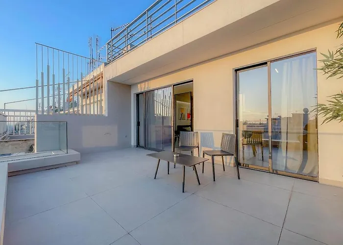 아파트 Luxury Penthouse 1br